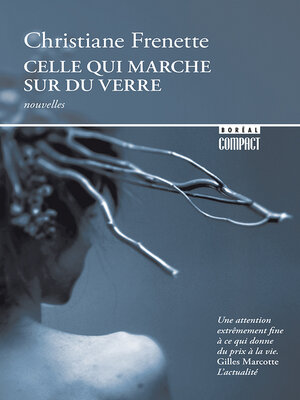 cover image of Celle qui marche sur du verre